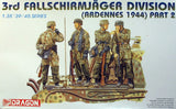 Dragon Military Models 1/35 3rd Fallschirmjager Div Pt2 Ardennes 1944 (4) Kit