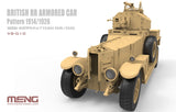 Meng Military 1/35 Pattern 1914/1920 British Rolls Royce Armored Car (New Tool) Kit