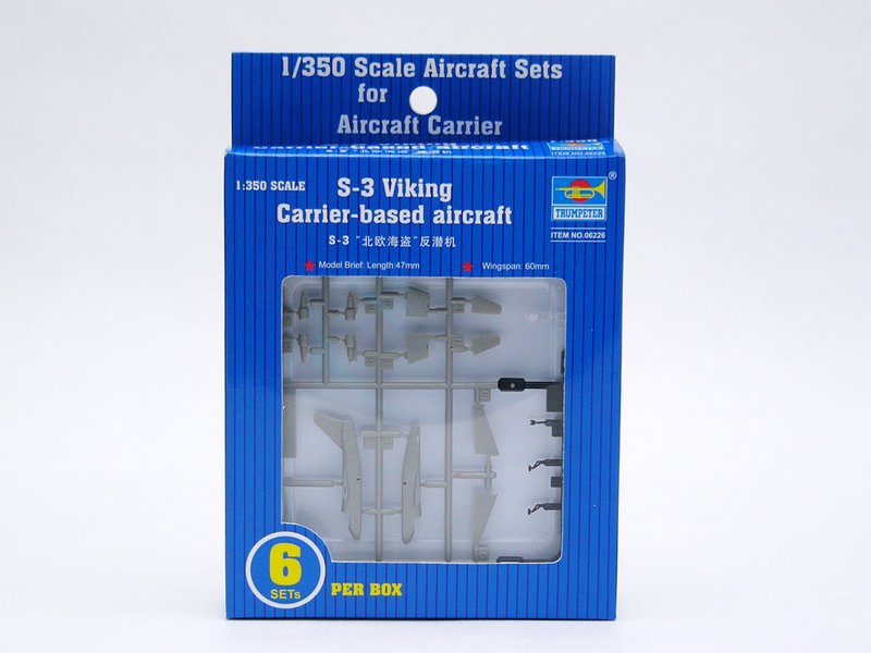 Trumpeter Aircraft 1/350 S3B Viking Aircraft Set for USS Nimitz (6/Bx) Kit