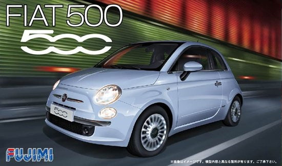 Fujimi Car Models 1/24 New Fiat 500 Sports Car Kit