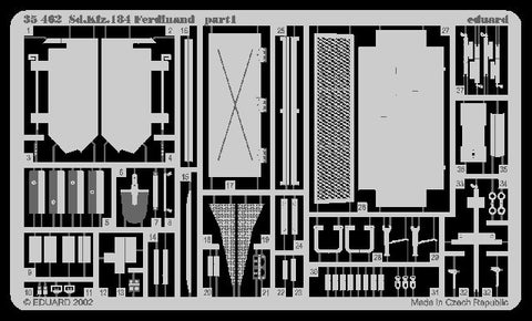 Eduard Details 1/35 Armor- SdKfz 184 Ferdinand for DML