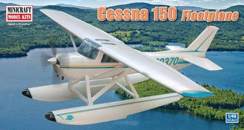 Minicraft Model Aircraft 1/48 Cessna 150 Floatplane Kit
