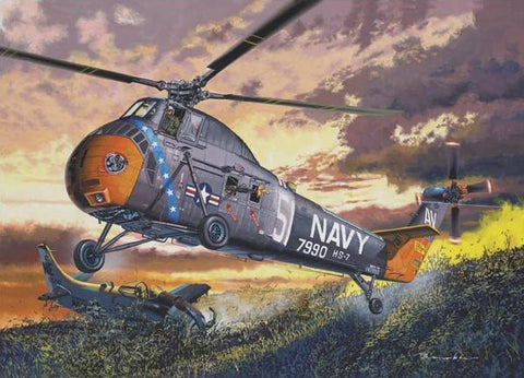 Gallery Models Clearance Sale 1/48 H-34 Us Navy Rescue Helicopter Kit