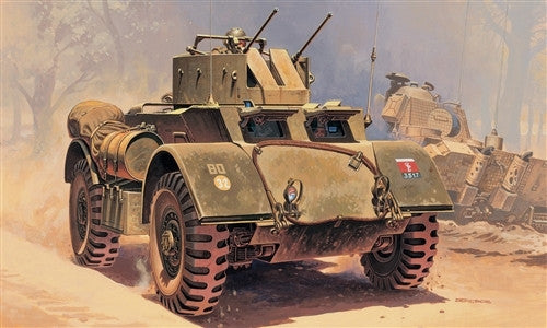 Italeri Military 1/35 Staghound AA Armored Vehicle Kit