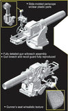 Dragon Military 1/35 SdKfz 166 StuPz IV Brummbar Mid Production Tank w/Zimmerit Kit