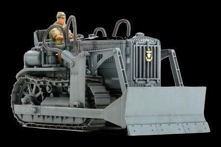 Tamiya Military 1/48 Komatsu G40 Bulldozer Kit