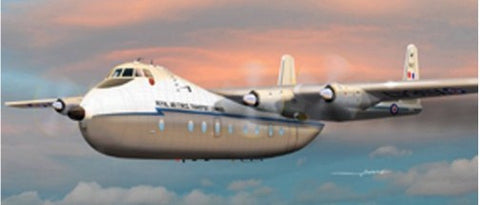 Mach-2 Aircraft 1/72 AW Argosy 60's Livery RAF Transport/Cargo Military Aircraft Kit
