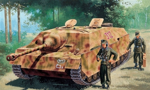 Italeri Military 1/72 Jagdpanzer IV Ausf F SdKfz 162 Tank Kit