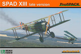 Eduard Aircraft 1/72 Spad XIII USAAC Aircraft Profi-Pack Kit