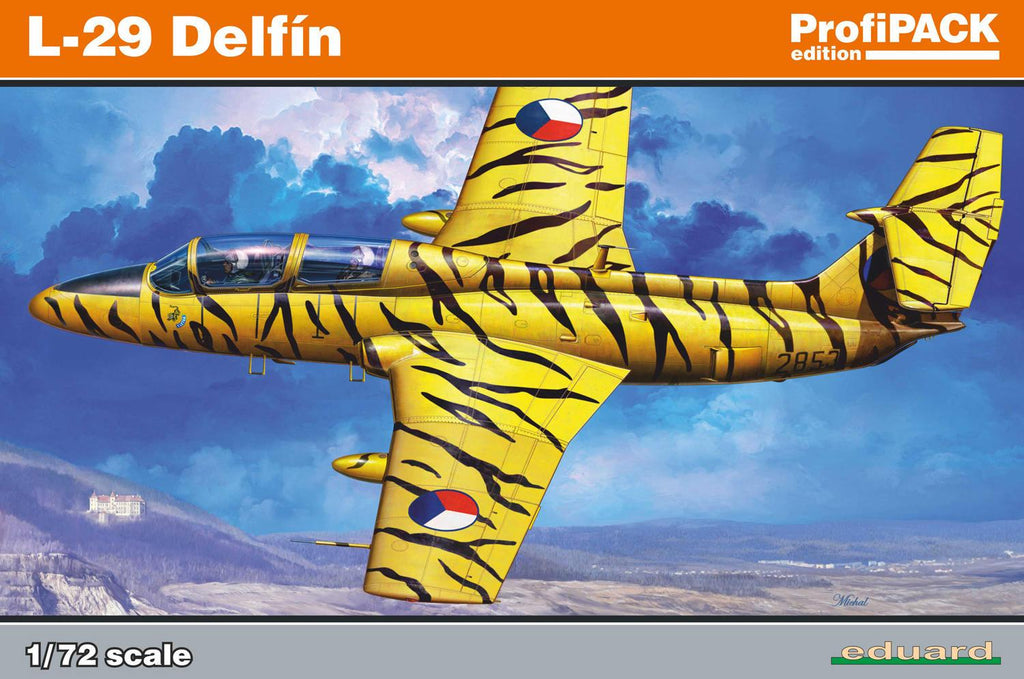 Eduard Aircraft 1/72 L29 Delfin Aircraft Profi-Pack Kit