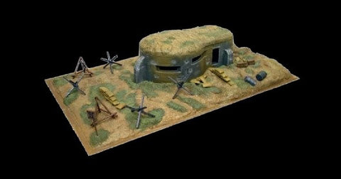 Italeri Military 1/72 WWII Bunker w/Access Kit