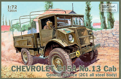 IBG Models Clearance Sale 1/72 CHEVROLET C 15A GENERAL SERVICE Kit