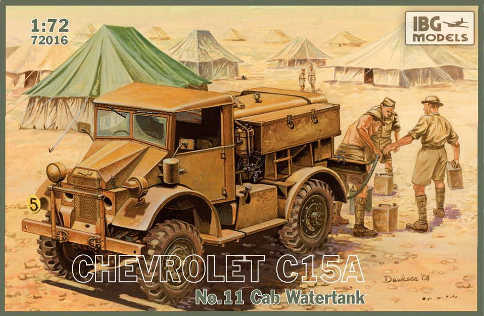 IBG Models Clearance Sale 1/72 Chevrolet C 15A Watertank Kit