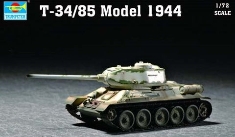 Trumpeter Military Models 1/72 Soviet T34/85 Mod 1944 Army Tank Kit