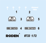 Roden Military 1/72 Opel Blitz 3.6-47 Stabswagen Omnibus Kit