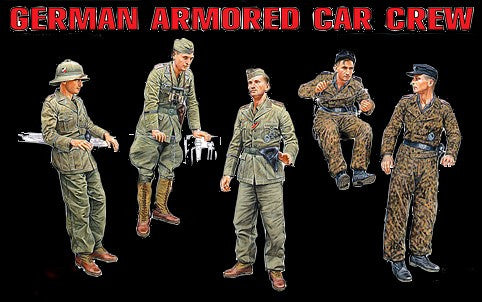 MiniArt Military Models 1/35 German Armored Car Crew Kit