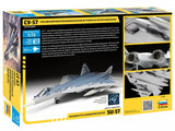 Zvezda Aircraft 1/72 Sukhoi SU57 Fighter (New Tool) Kit