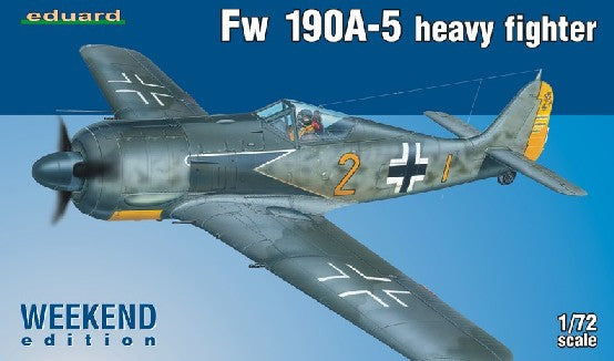 Eduard Aircraft 1/72 Fw190A5 Heavy Fighter Wkd Edition Kit