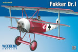 Eduard Aircraft 1/72 Fokker Dr I TriPlane Wkd Edition Kit