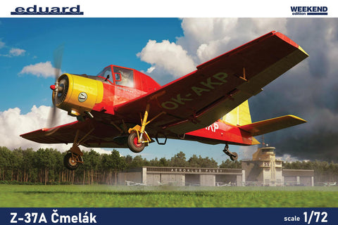 Eduard Aircraft 1/72 Z37A Cmelak Czech Agricultural Aircraft Wkd Edition Kit