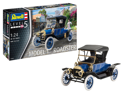 Revell Germany Model Cars 1/24 1913 Ford Model T Roadster Kit