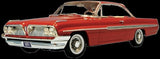 Moebius Model Cars 1/25 1961 Pontiac Ventura Car Kit