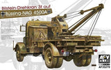 AFV Club Military 1/35 German Kfz100 L4500A Truck w/Bilstein 3T Crane Kit