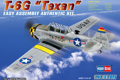 Hobby Boss Aircraft 1/72 AMERICAN T-6G Tesxan Kit