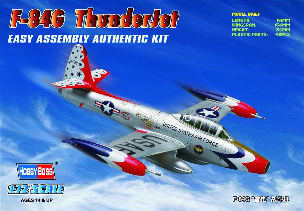 Hobby Boss Aircraft 1/72 F-84G Thunderjet Kit