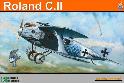 Eduard Aircraft 1/48 Roland CII German BiPlane Profi-Pack Kit