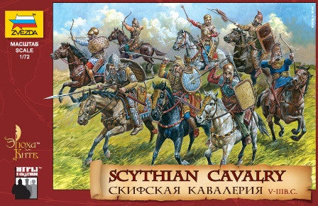 Zvezda Military 1/72 Scythian Cavalry VI-III BC (18 Mtd) Figure Set