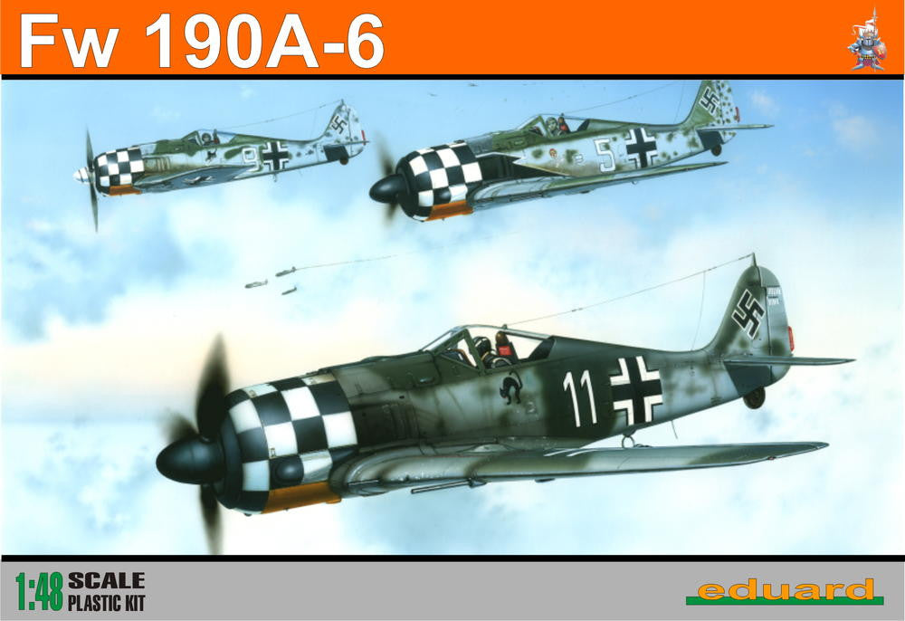 Eduard Aircraft 1/48 Fw190A6 Fighter Profi-Pack Kit