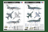Hobby Boss Aircraft 1/48 A-1B Trainer/AMX Ground Attack Kit