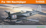 Eduard Aircraft 1/48 Fw190 Night Fighter Profi-Pack Kit