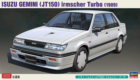 Hasegawa Model Cars 1/24 1989 Isuzu Gemini (JT150) Turbo 4-Door Car Ltd Edition Kit