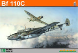 Eduard Aircraft 1/48 Bf110C German WWII Heavy Fighter Profi-Pack Kit