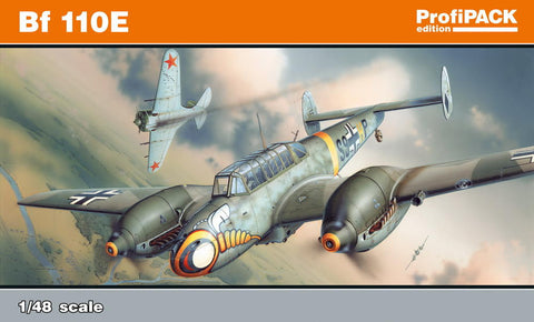 Eduard Aircraft 1/48 Bf110E WWII German Heavy Fighter Profi-Pack Kit
