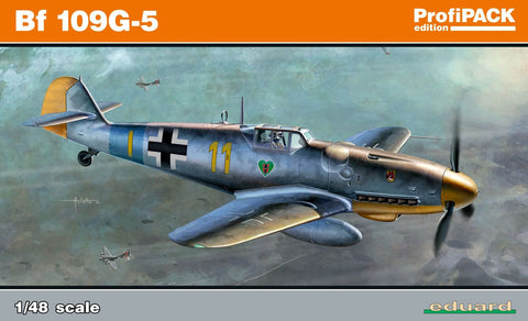 Eduard Aircraft 1/48 Bf109G5 Fighter Profi-Pack Plastic Kit