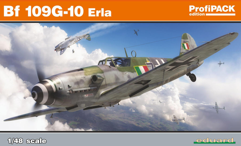 Eduard Aircraft 1/48 Bf109G10 Eria Fighter Profi-Pack Kit