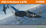 Eduard Aircraft 1/48 F6F5 Hellcat Late Fighter Profi-Pack Kit