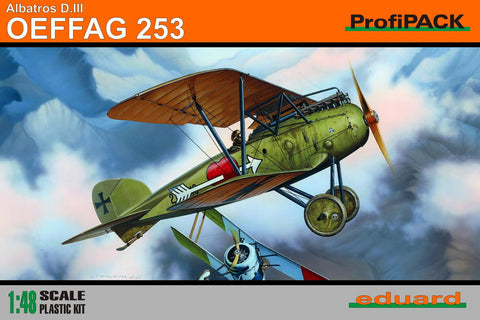 Eduard Aircraft 1/48 Albatros D III OEFFAG 253 BiPlane Profi-Pack Kit