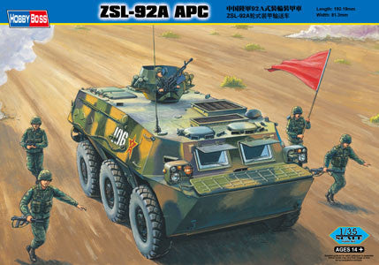 Hobby Boss Military 1/35 ZSL-92A APC Chinese Kit