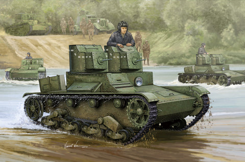 Hobby Boss Military 1/35 Soviet T-26 Light Tank Kit