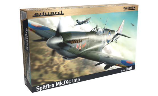 Eduard Aircraft 1/48 Spitfire Mk IXc Late British Fighter Profi-Pack Kit