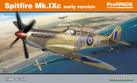 Eduard Aircraft 1/48 Spitfire Mk IXc Early Fighter Profi-Pack Kit