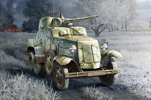 Hobby Boss Military 1/35 Soviet BA-10 Armored Car Kit