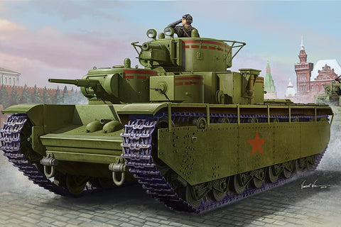 Hobby Boss Military 1/35 Soviet T-35 Heavy Tank Kit