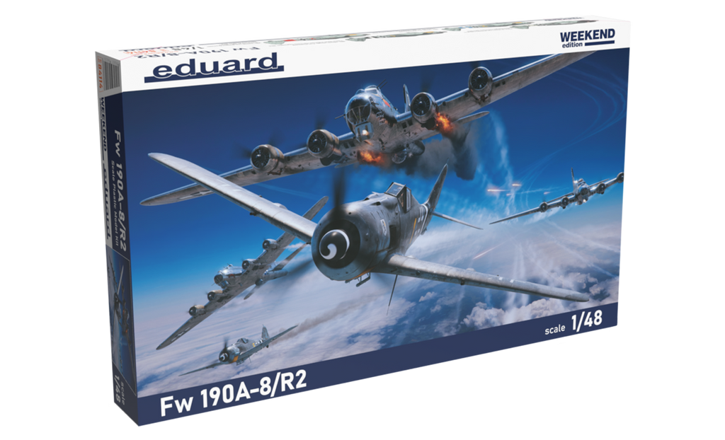 Eduard Aircraft 1/48 WWII Fw190A8/R2 German Fighter(Wkd Edition Kit