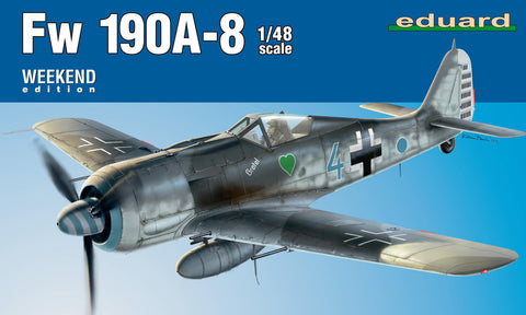 Eduard Aircraft 1/48 Fw190A8 Fighter Wkd Edition Kit