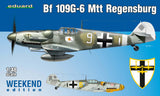 Eduard Aircraft 1/48 Bf109G6 Mtt Regensburg Fighter Wkd. Edition Kit